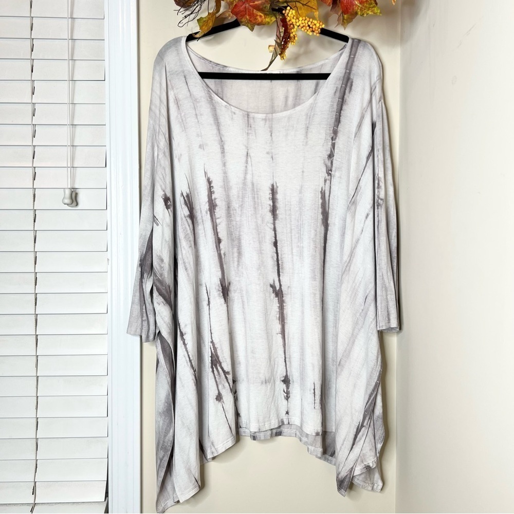 BEFORE YOU Tie Dye Blouse